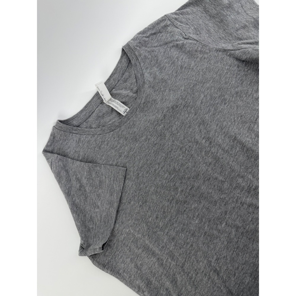 Live & Tell Ladies Basic T‎ Shirt Gray Cotton Blend Short Sleeve Size S NWOT